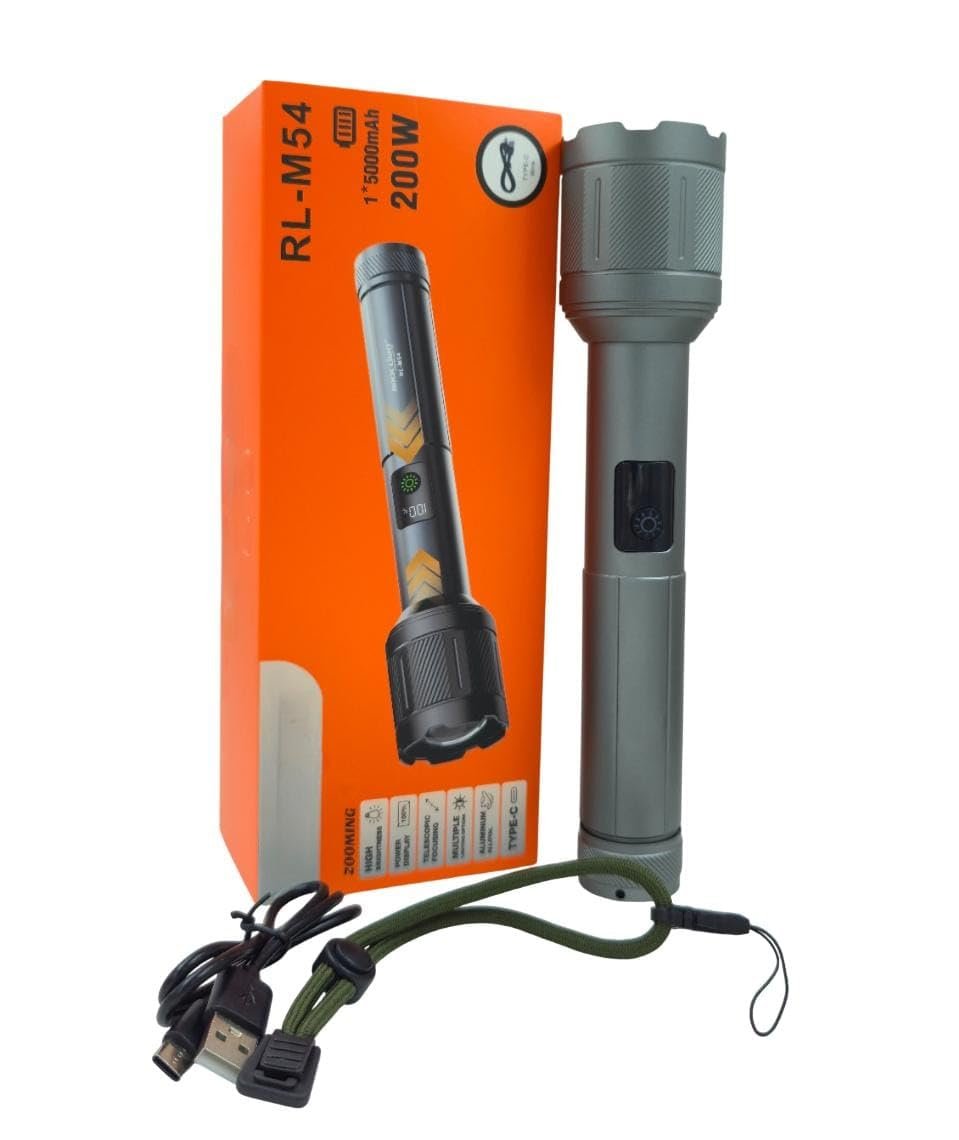 ROCKLIGHT-M54 200W Led Torchlight | 1Km Range