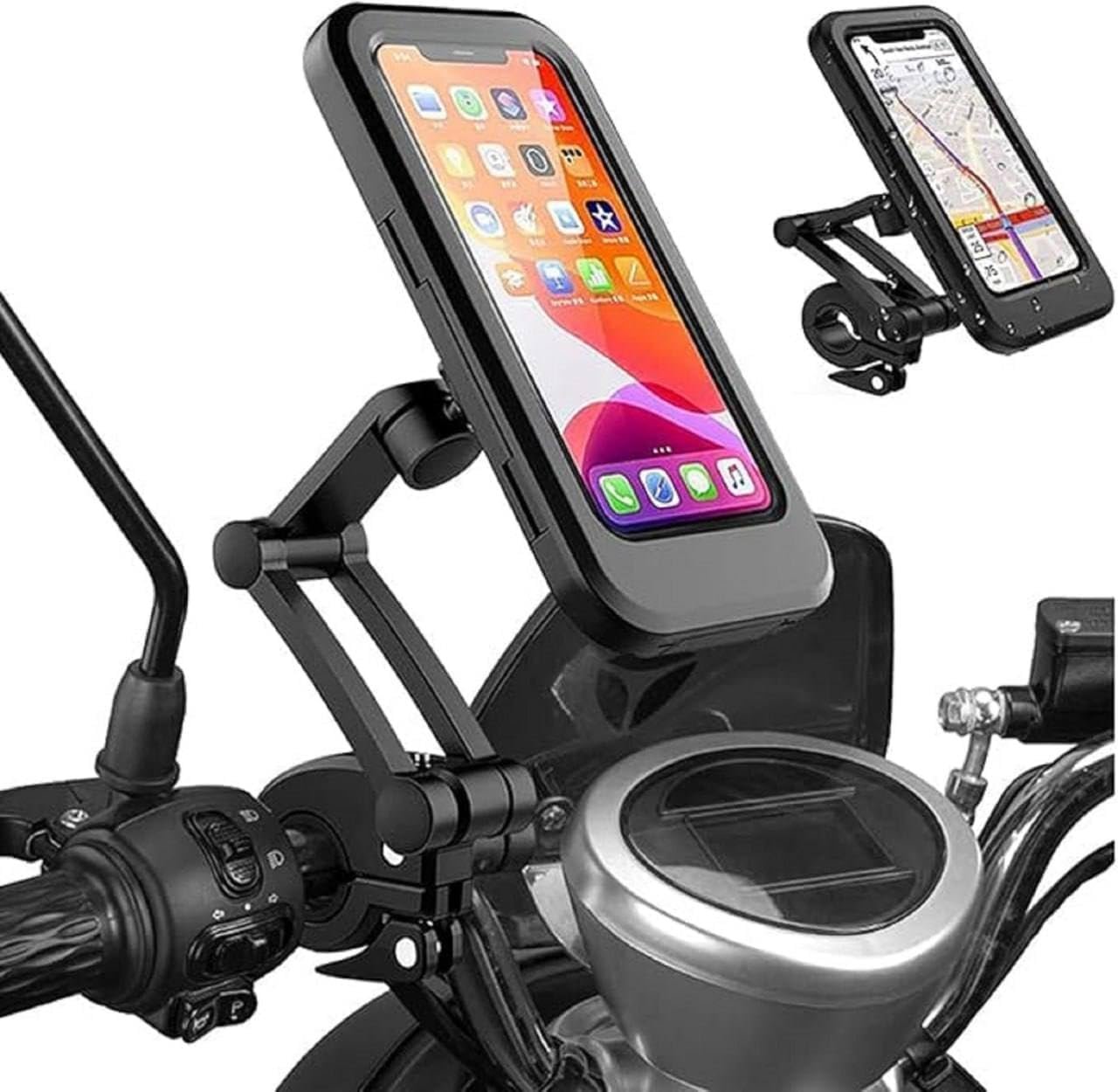Waterproof Bike Mobile Holder 360° Rotatable