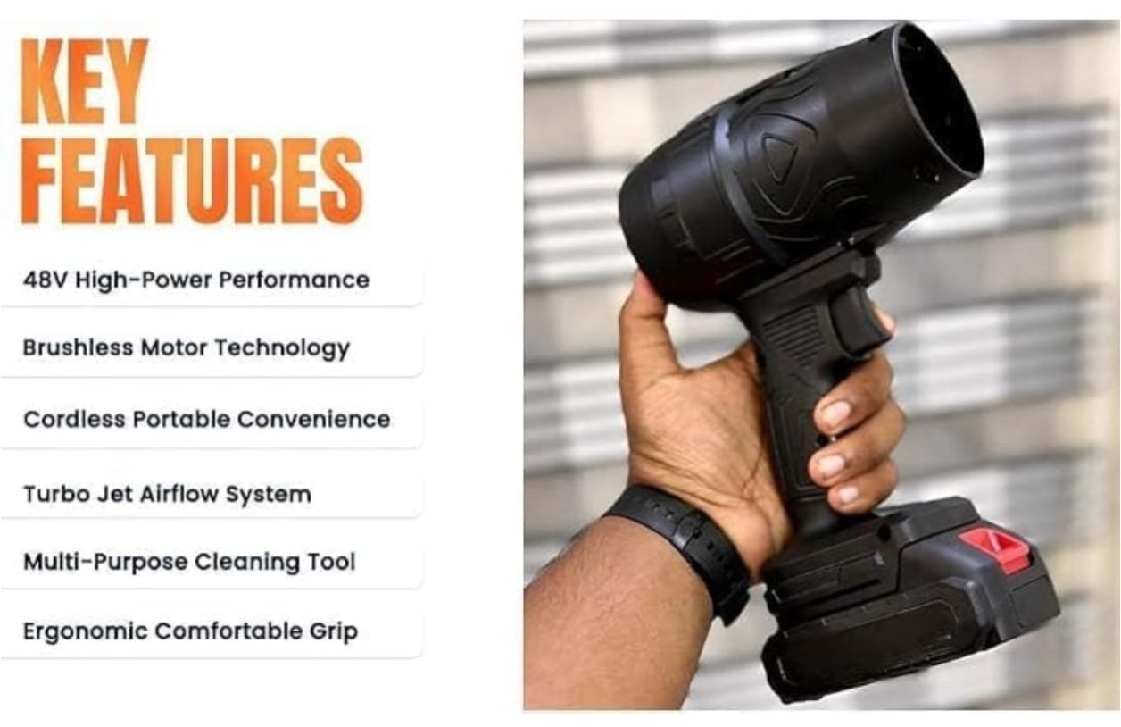 VIOLENT Cordless Air Blower | 35000PA Powerful Blowing Machine