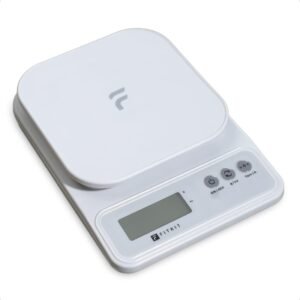 Digital Kitchen Food Scale,10kg Limit, LCD Display, Tare & Unit Conversion, Ideal for Kitchen & Diet Tracking