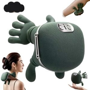 Akari Bionic Heated Massager, Wireless Portable Shiatsu Neck and Back Massager, Electric Deep Tissue 4D Kneading Massage